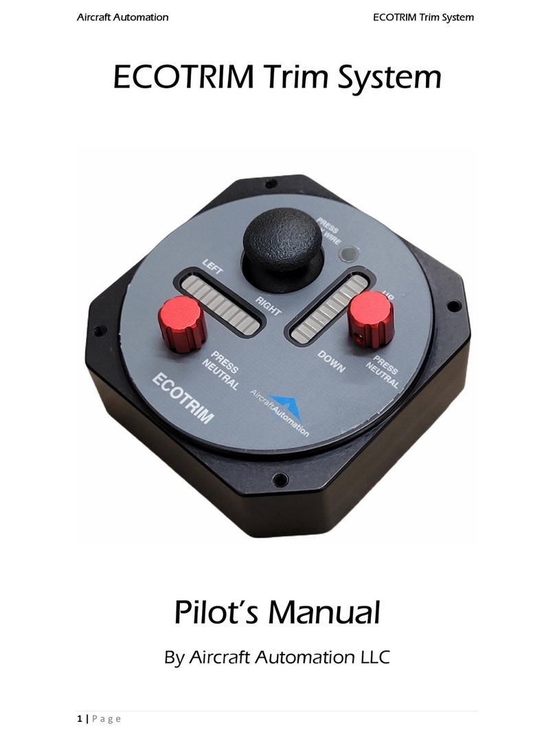 Aircraft Automation ECOTRIM Pilot's manual
