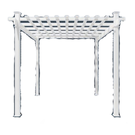 AZEMBLA PERGOLA Assembly instructions