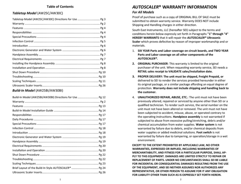 AUTOSCALER AW25C manual