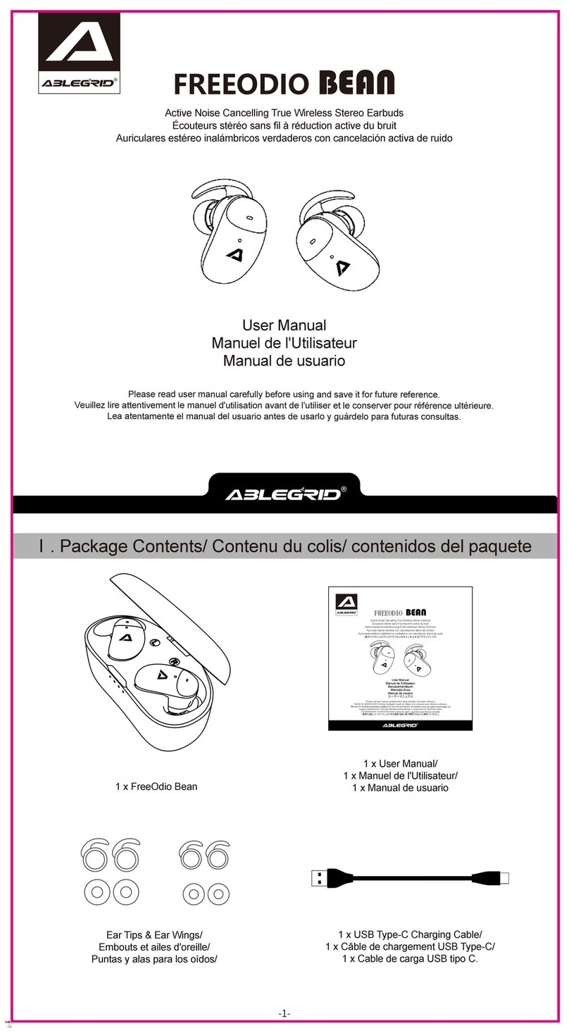 ABLEGRID FREEODIO BEAN User manual