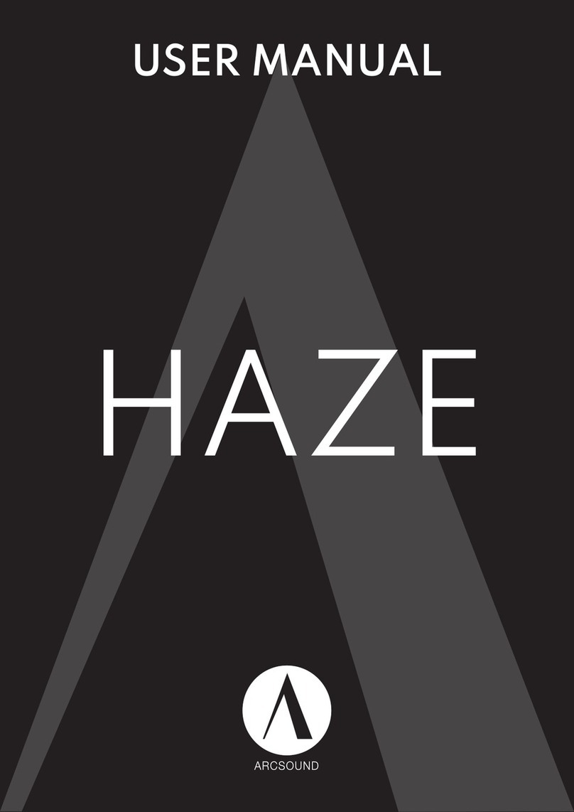 Arcsound HAZE user manual