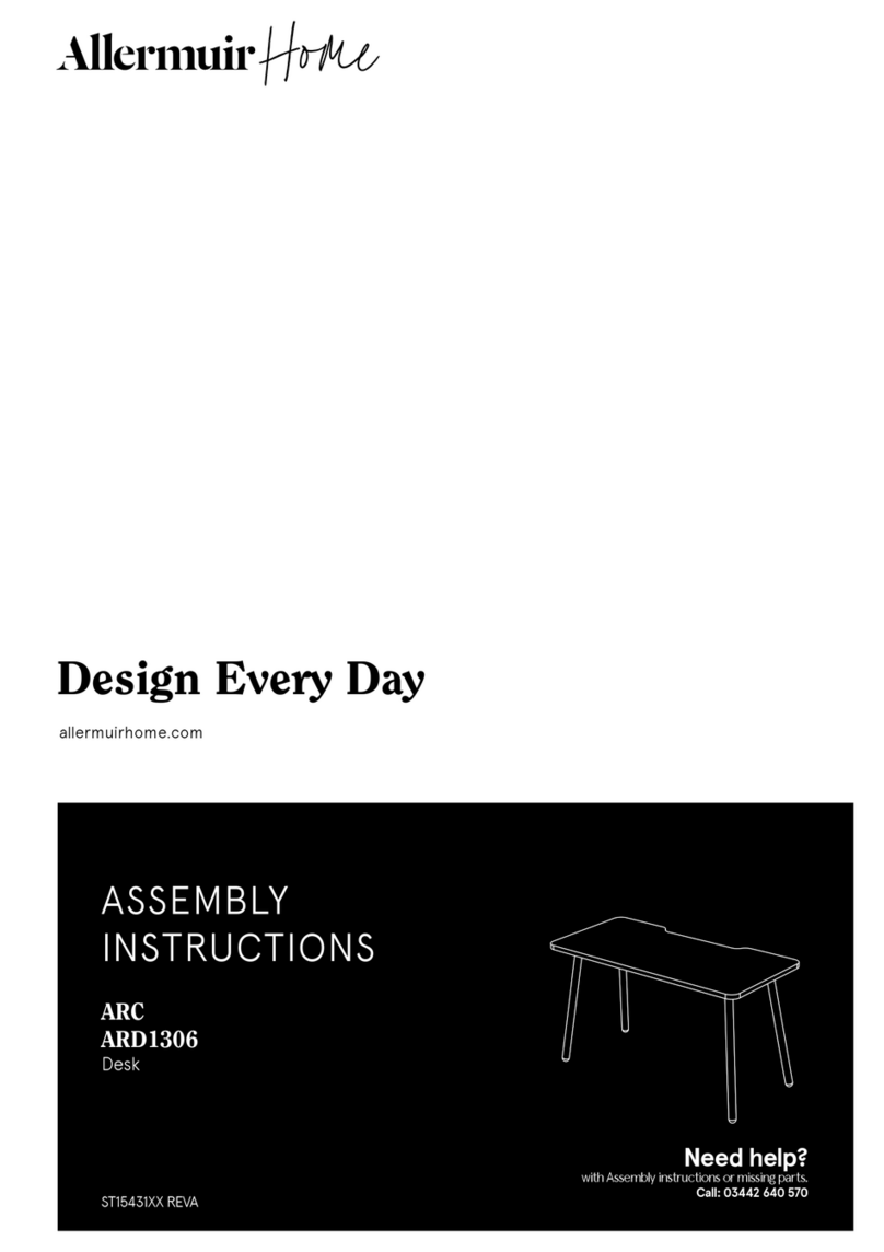 Allermuir ARC Assembly instructions
