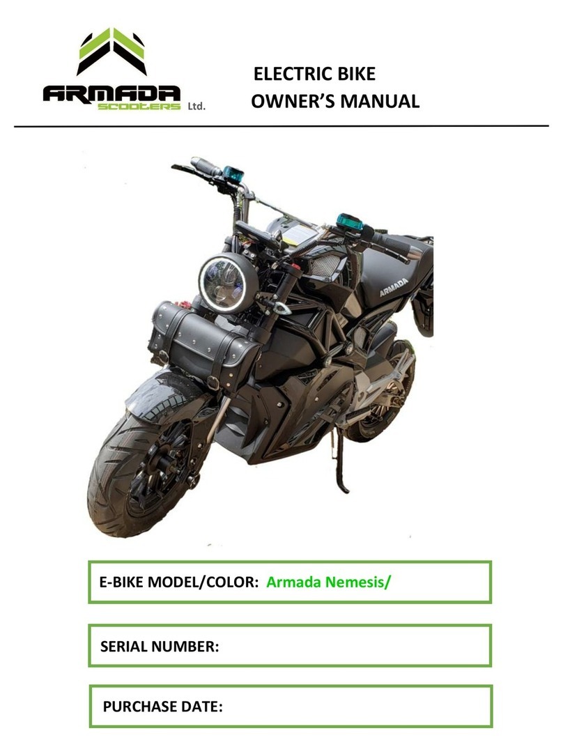 ARMADA SCOOTERS Nemesis owner's manual