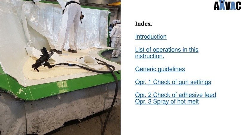 AXVAC TEC 7300 Operation manual