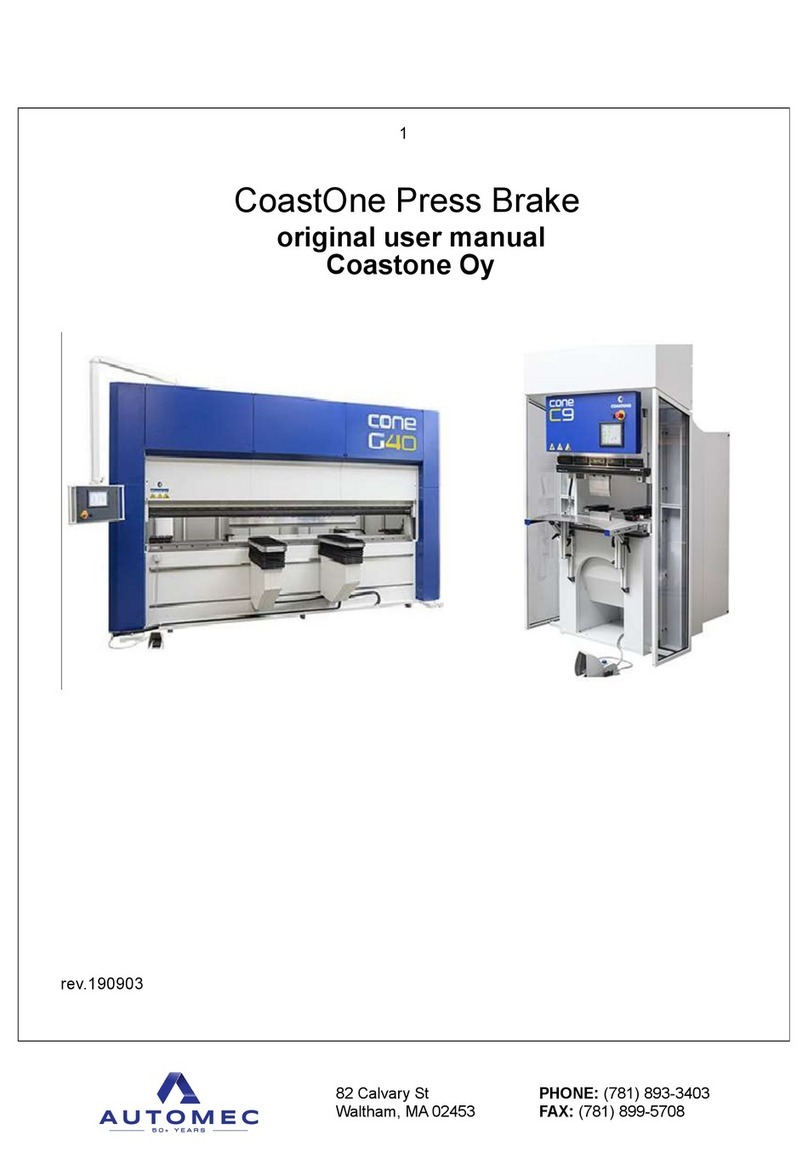 AUTOMEC CoastOne Original user manual