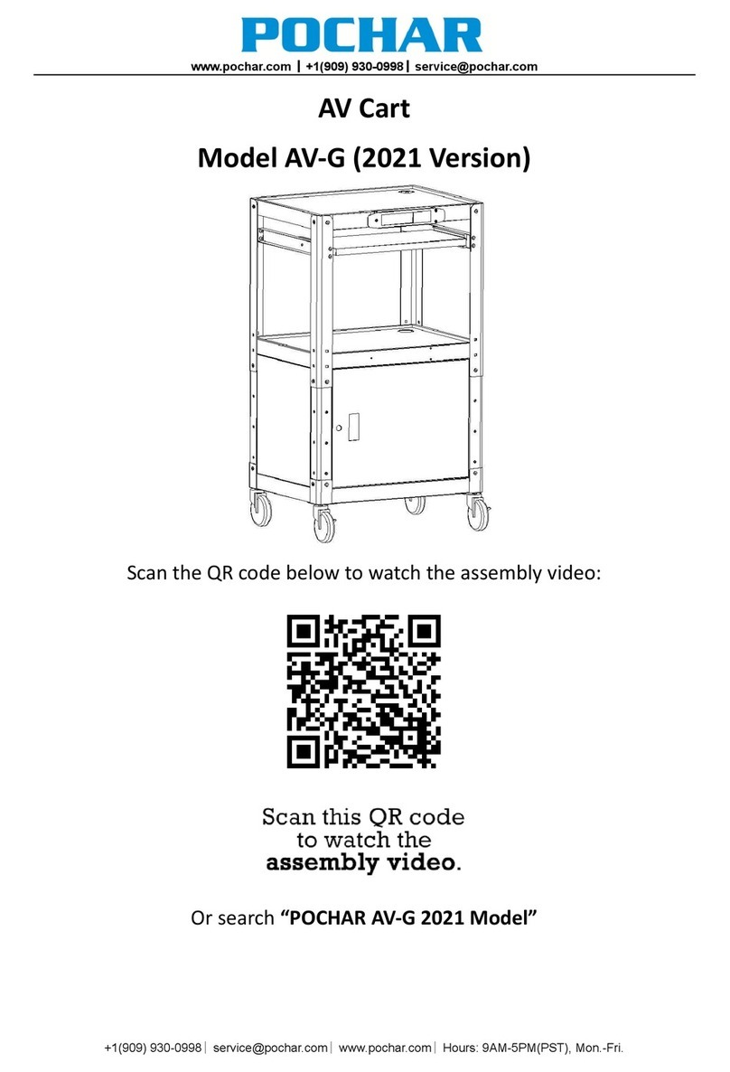 POCHAR AV-G 2021 Assembly instructions