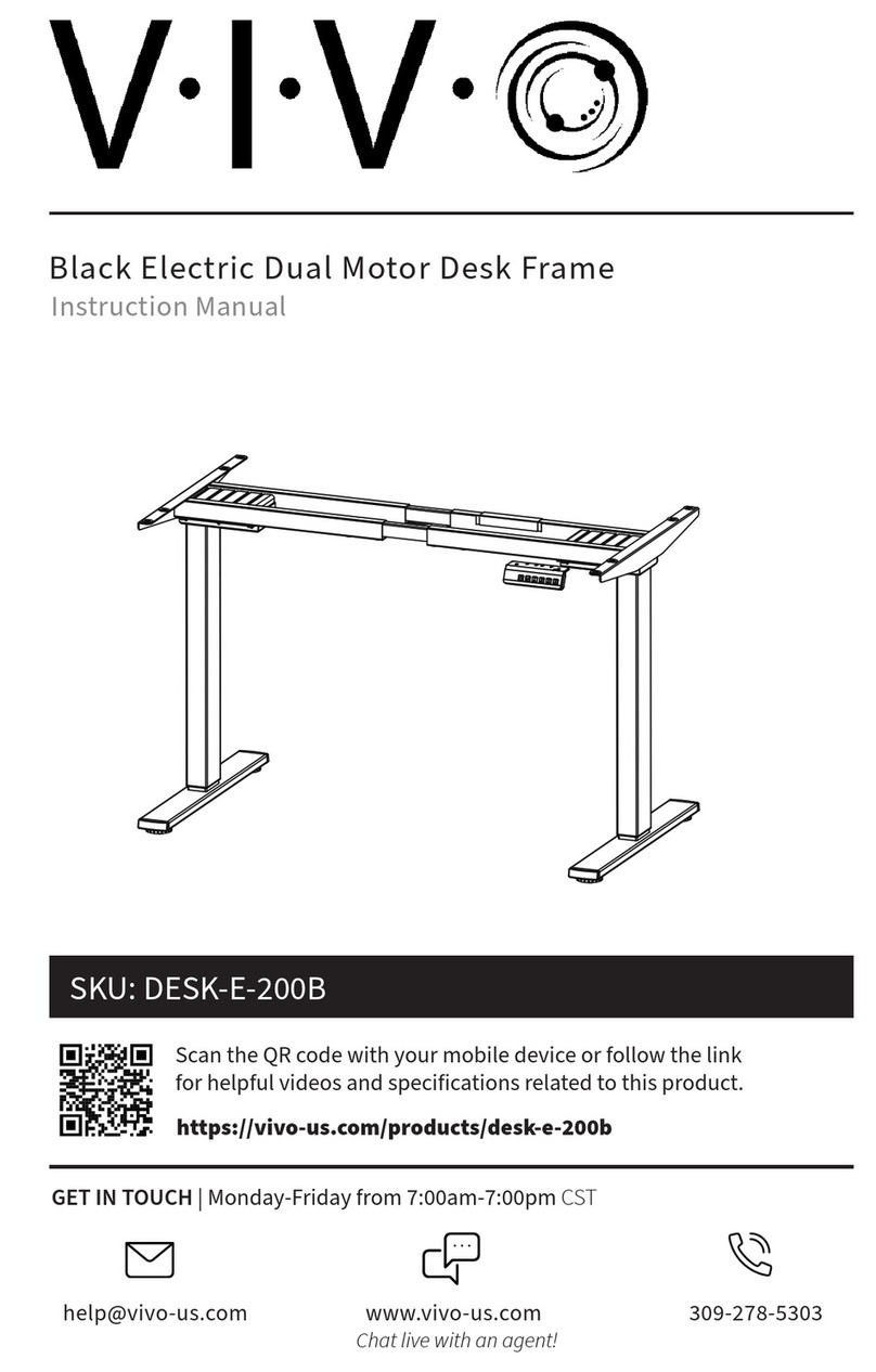 Vivo DESK-E-200B instruction manual Vivo DESK-E-200B instruction manual