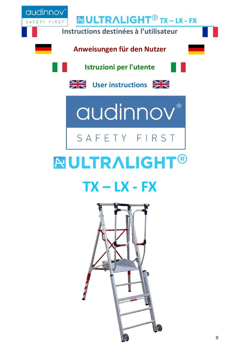 audinnov ULTRALIGHT TX User manual