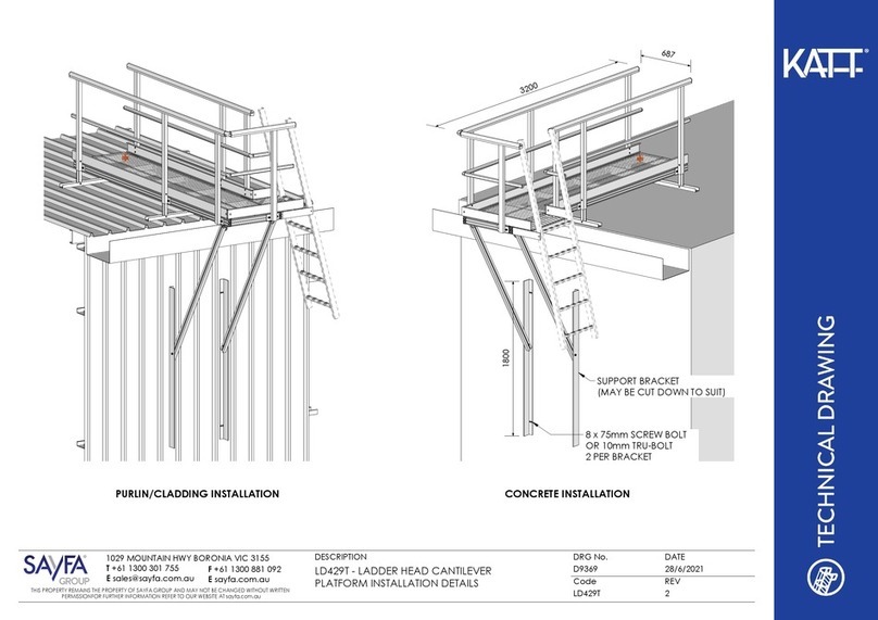 SAYFA KATT LD429T User manual