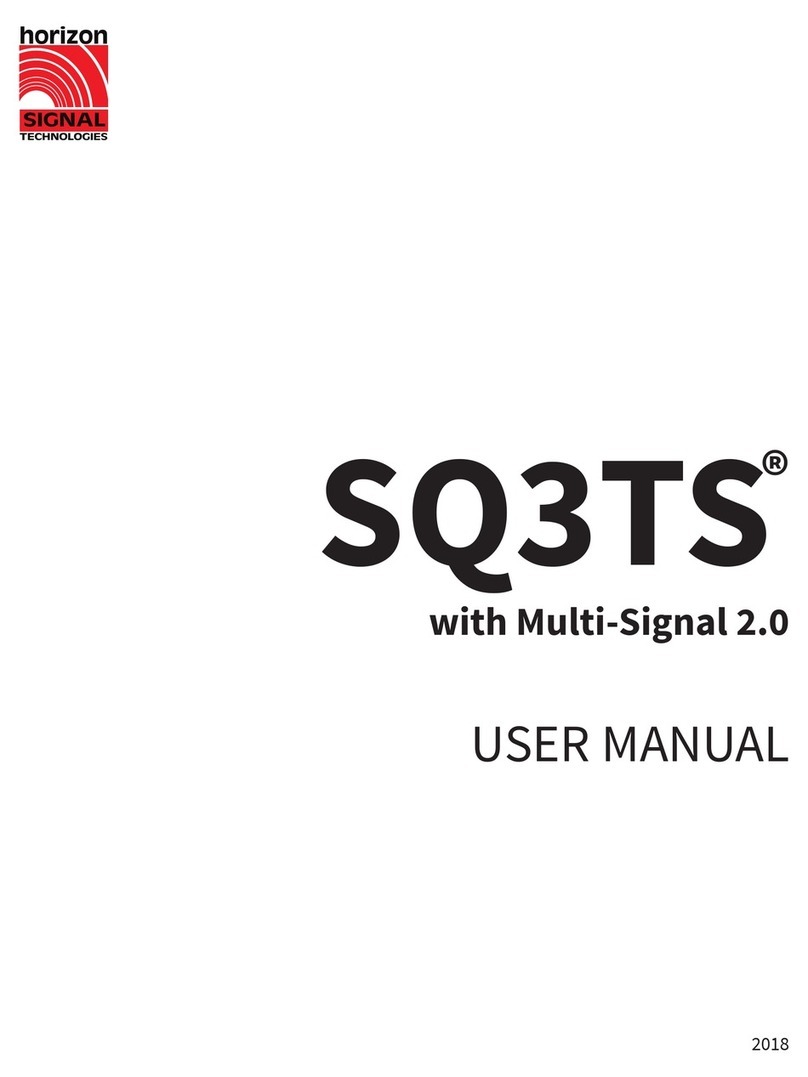 Horizon Signal SQ3TS User manual