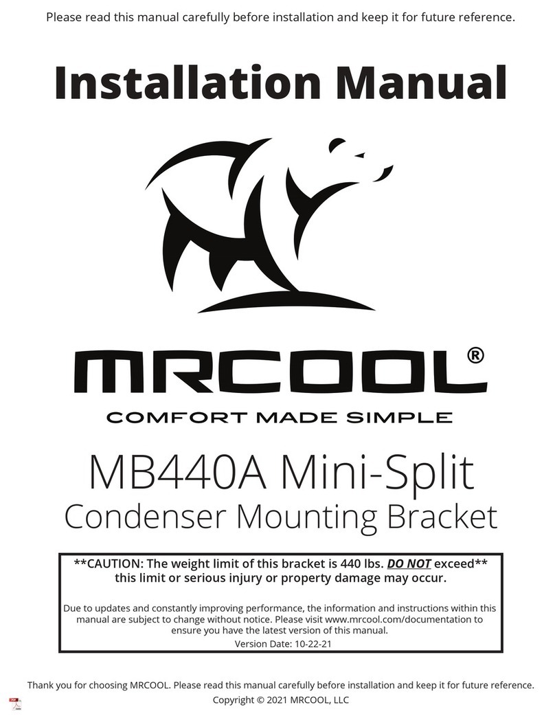 MrCool MB440A User manual