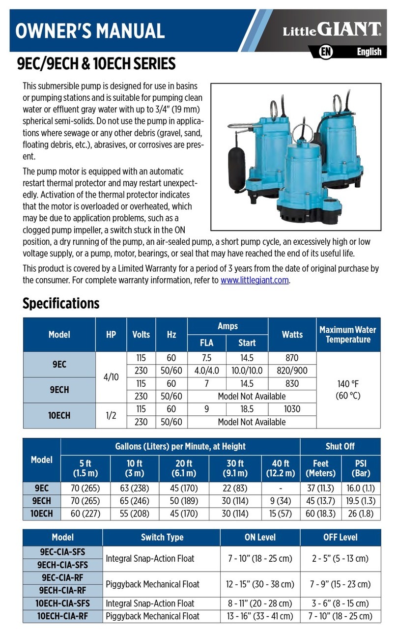 Little Giant 9EC Series User manual