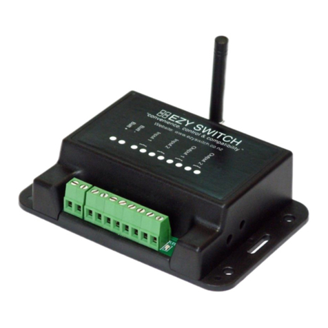 EZY SWITCH SMS-TEMP-2 User manual