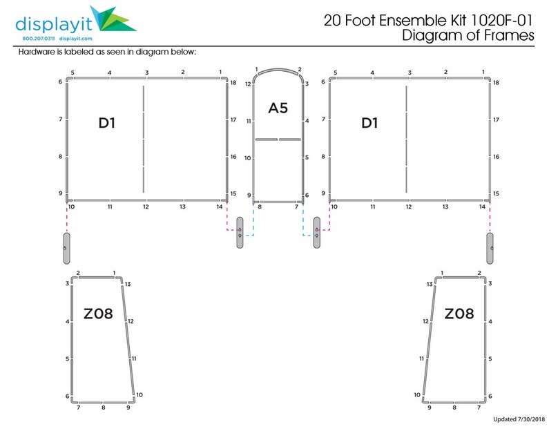 displayit 1020F-01 User manual