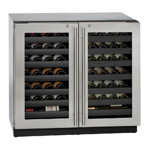 U-Line Wine Captain 3036WCWC User manual