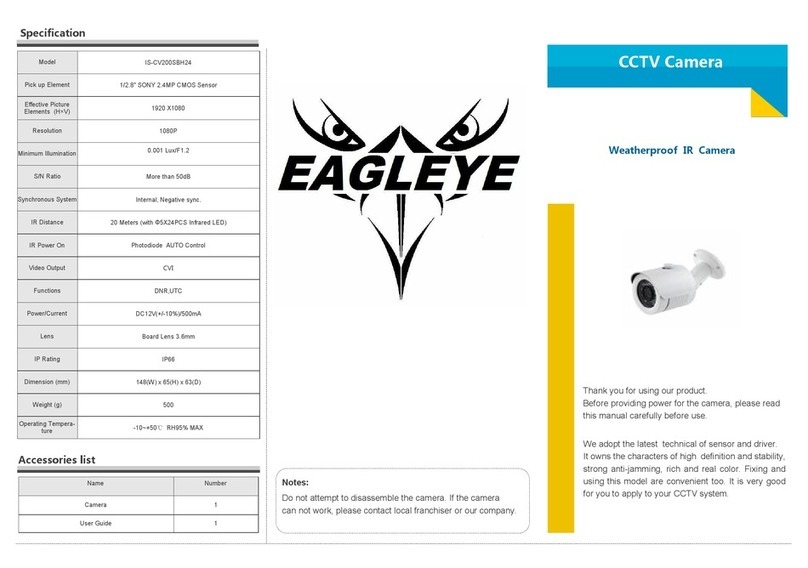 Eagleye IS-CV200SBH24 User manual