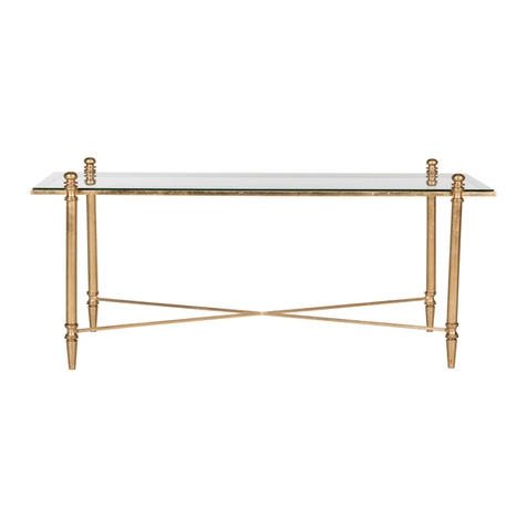 Safavieh Furniture Tait FOX2569A User manual Safavieh Furniture Tait FOX2569A User manual