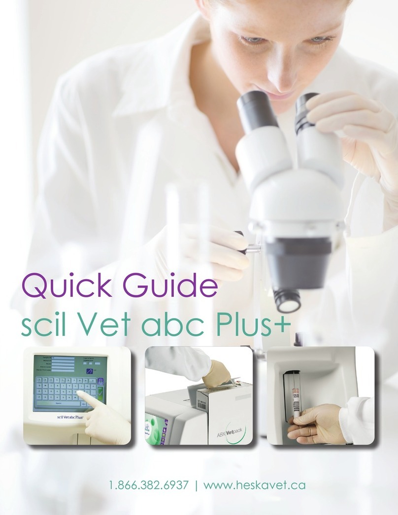 Heska scil Vet abc Plus+ quick guide