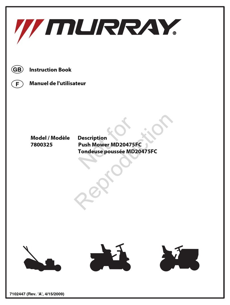 Murray MD20475FC User manual Murray MD20475FC User manual