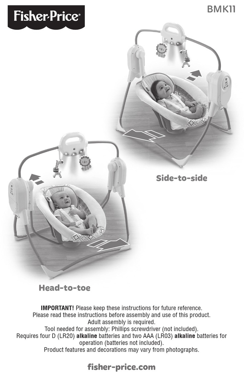 Fisher-Price Side-to-side BMK11 manual