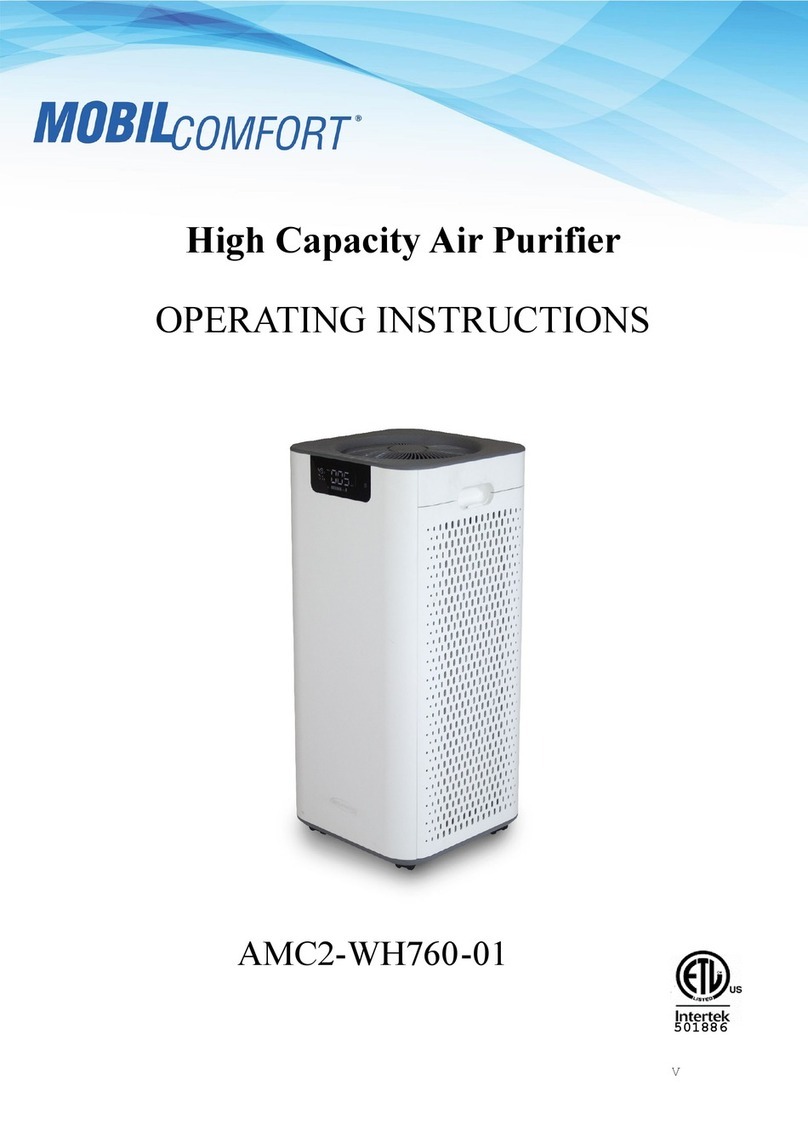 MobilComfort AMC2-WH760-01 operating instructions