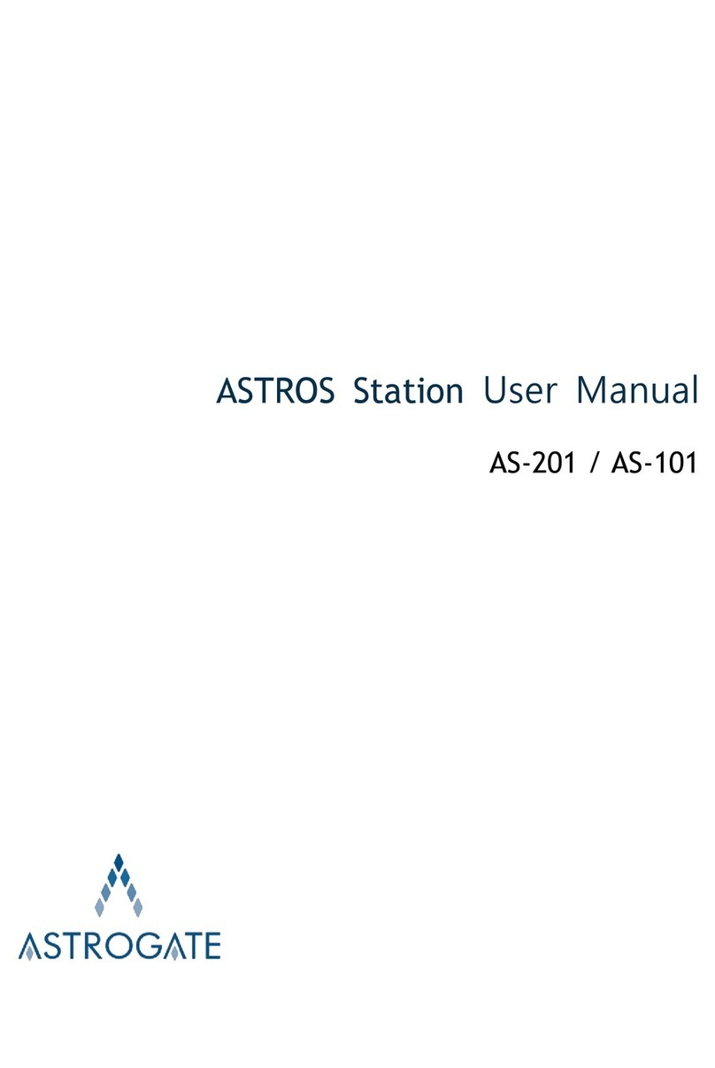 ASTROGATE ASTROS Station user manual