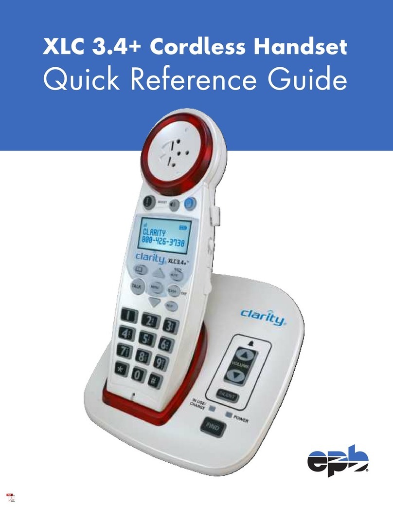 epb clarity XLC 3.4+ User manual