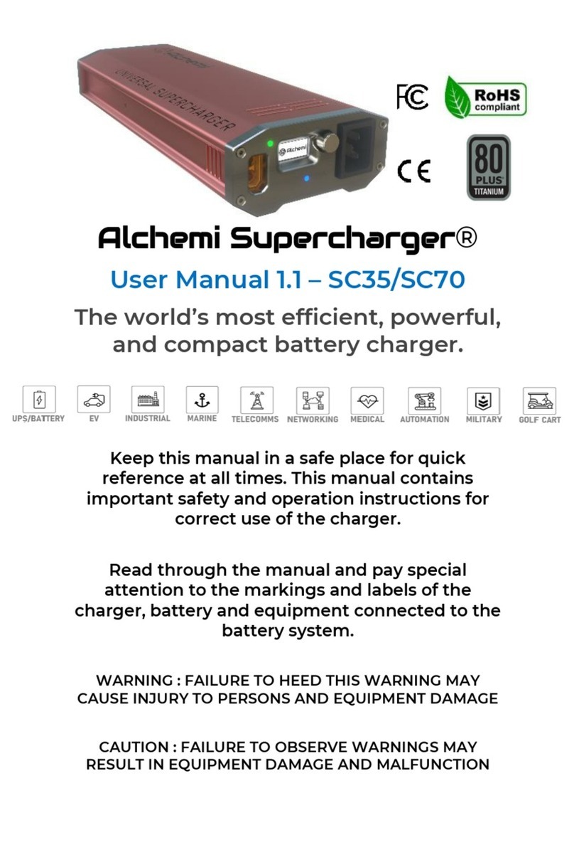 Alchemi Supercharger SC35 user manual
