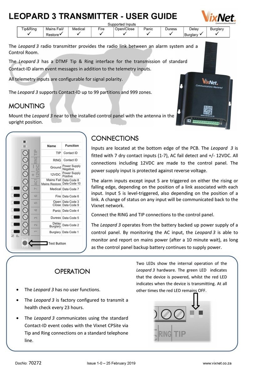 VixNet LEOPARD 3 user guide