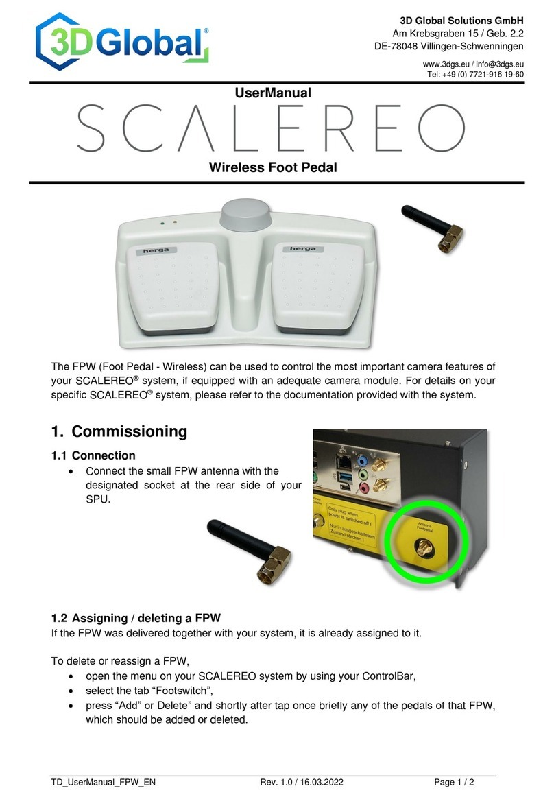 3D Global SCALEREO user manual