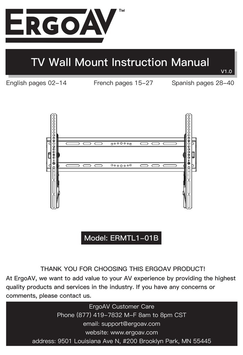 ErgoAV ERMTL1-01B instruction manual
