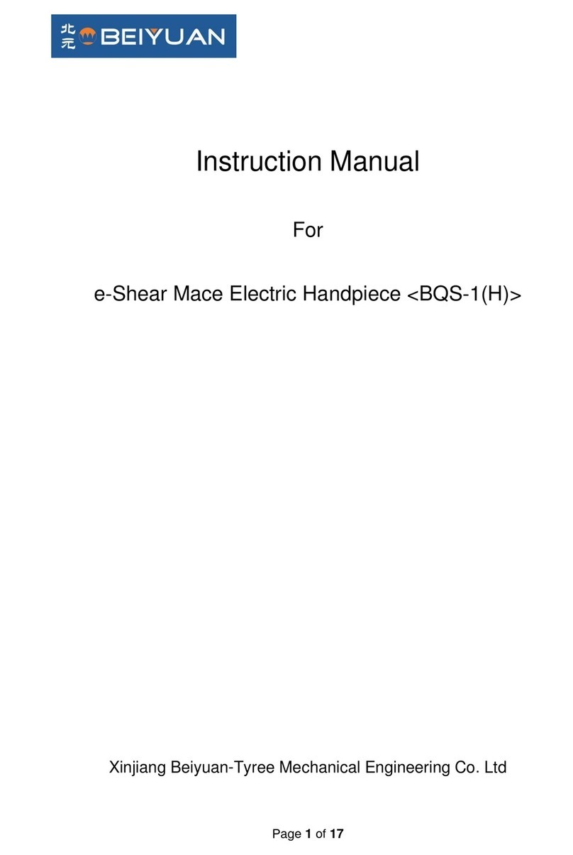 Beiyuan BQS-1H instruction manual
