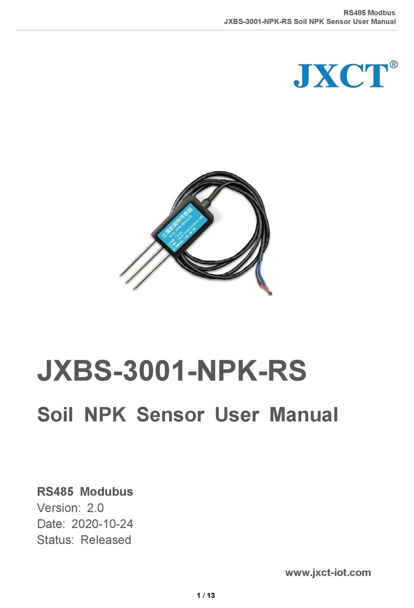 JXCT JXBS-3001-NPK-RS user manual