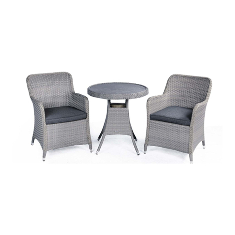 supremo LEISURE Barcelona Bistro Table User manual supremo LEISURE Barcelona Bistro Table User manual