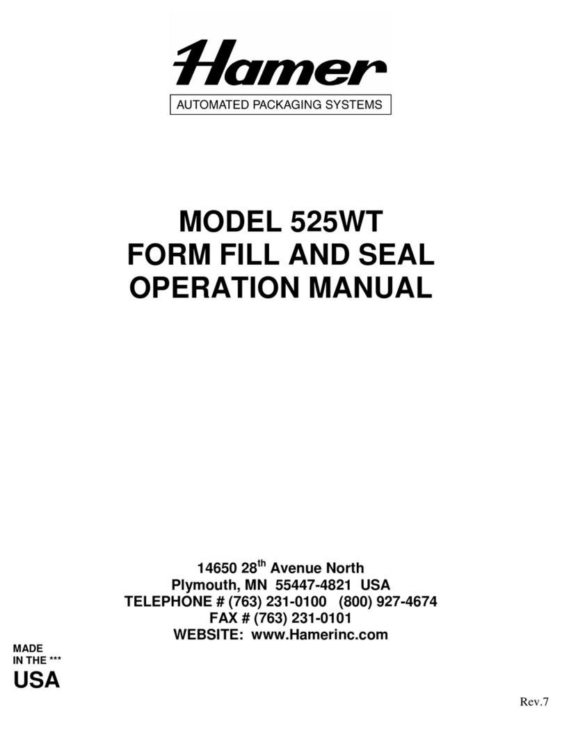 Hamer 525WT Operation manual