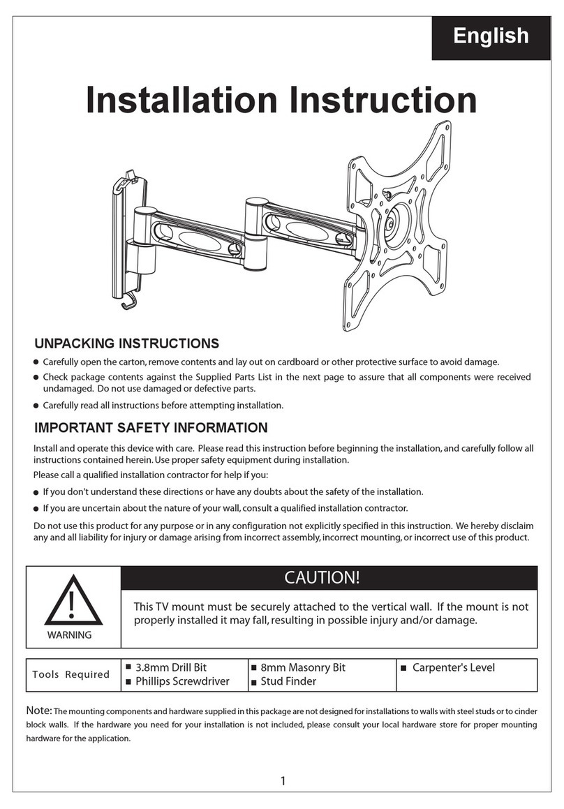 Selby CB003 Installation instruction