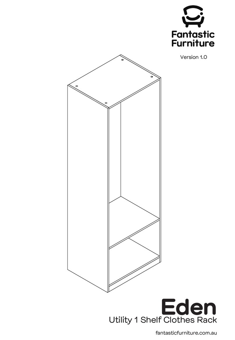 fantastic furniture Eden Clothes Rack manual fantastic furniture Eden Clothes Rack manual