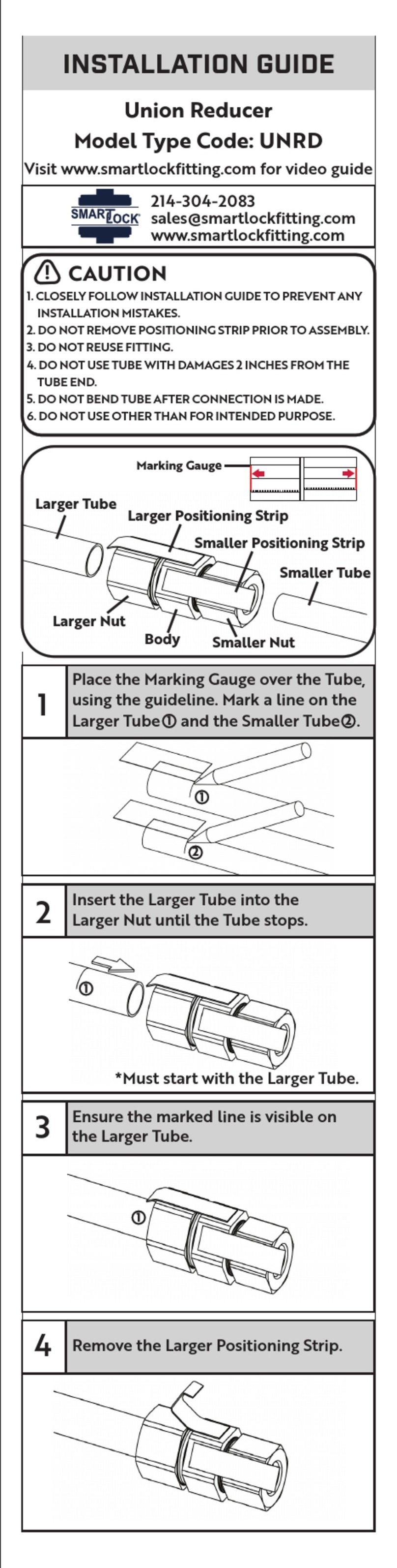 SmartLock UNRD Series User manual