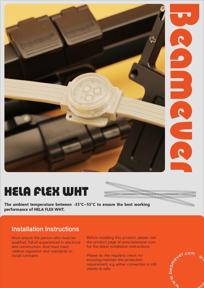 Beamever HELA FLEX WHT User manual Beamever HELA FLEX WHT User manual