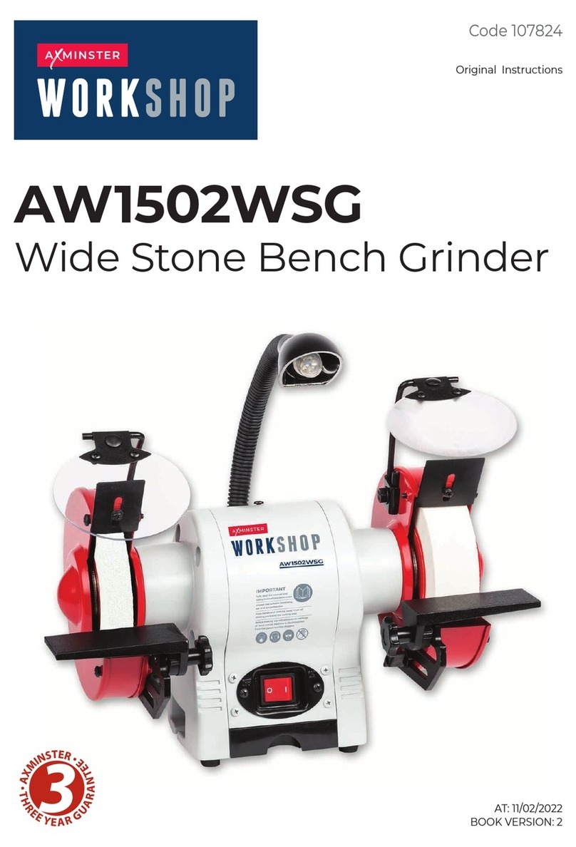 AXMINSTER TOOLS WORKSHOP AW1502WSG Original instructions AXMINSTER TOOLS WORKSHOP AW1502WSG Original instructions