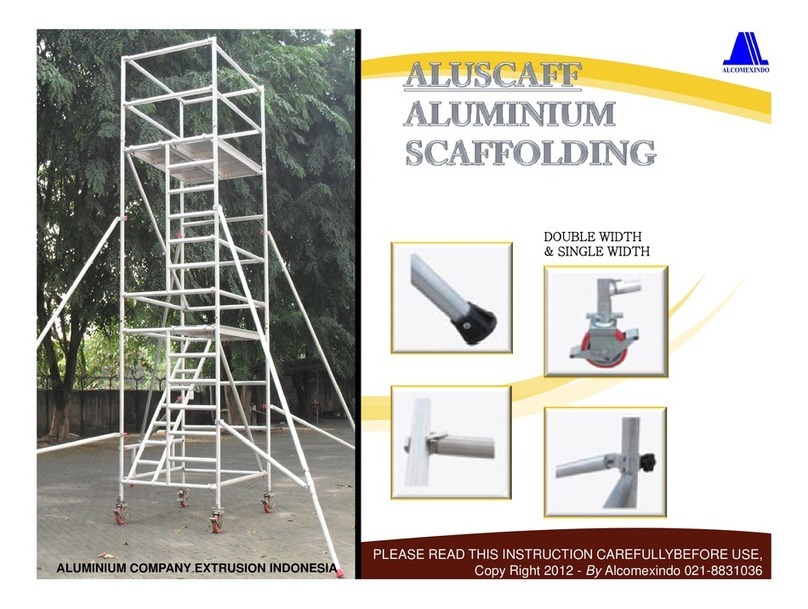 ALCOMEXINDO ALUSCAFF S1F-0114-01-MF instructions