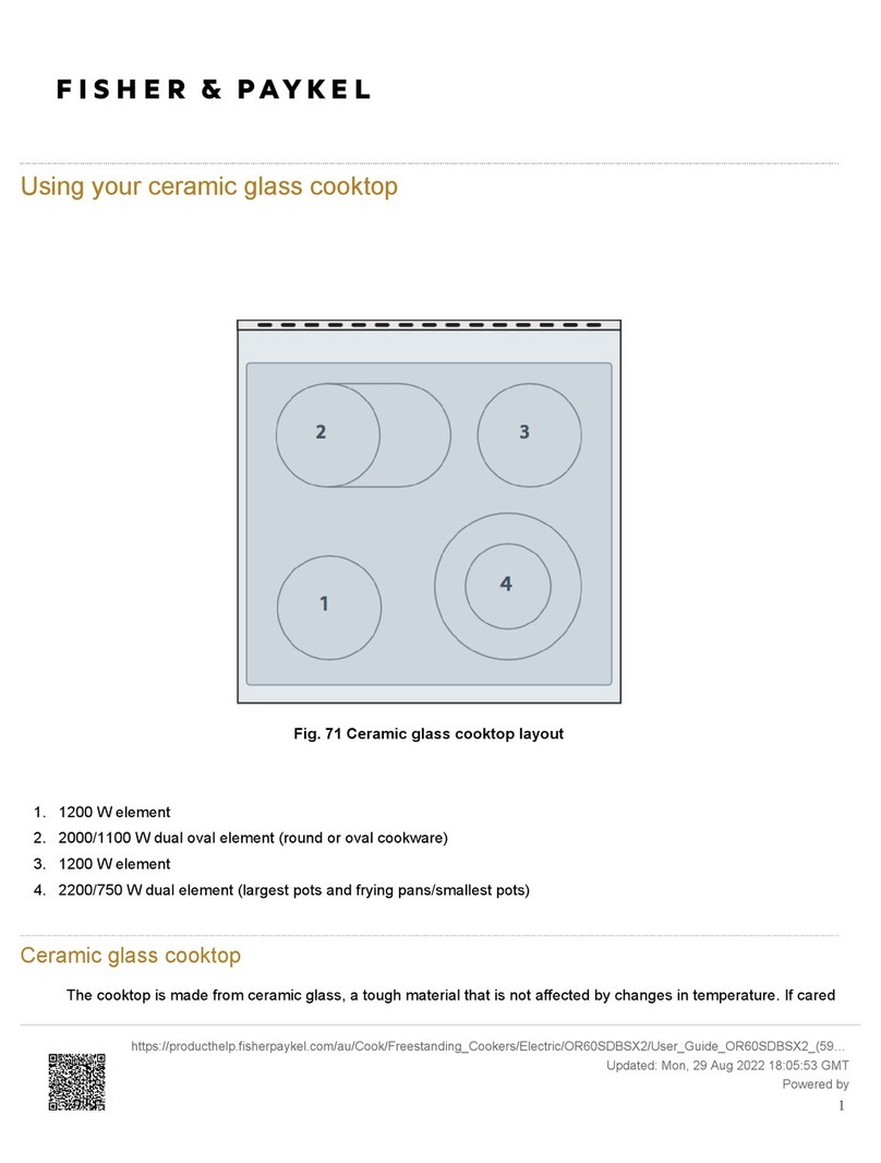 Fisher & Paykel OR60SDBSX2 Using