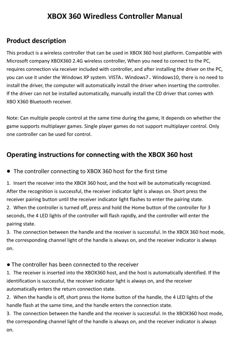 Microsoft Xbox 360 manual