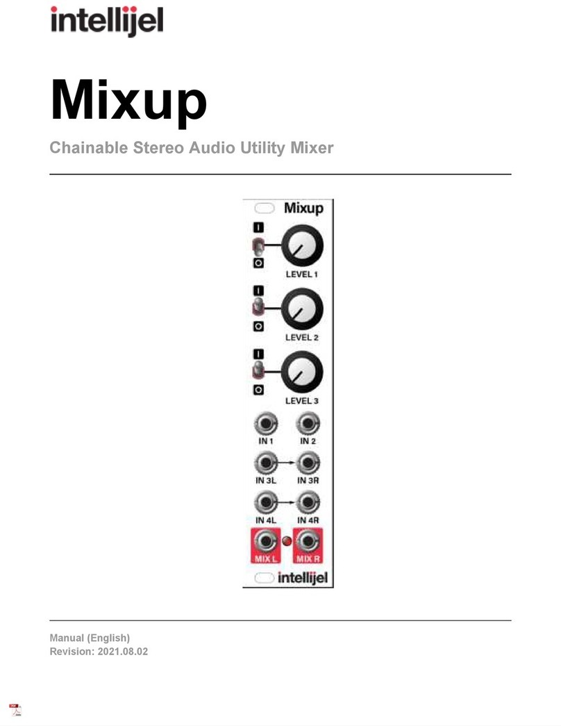 Intellijel Mixup manual