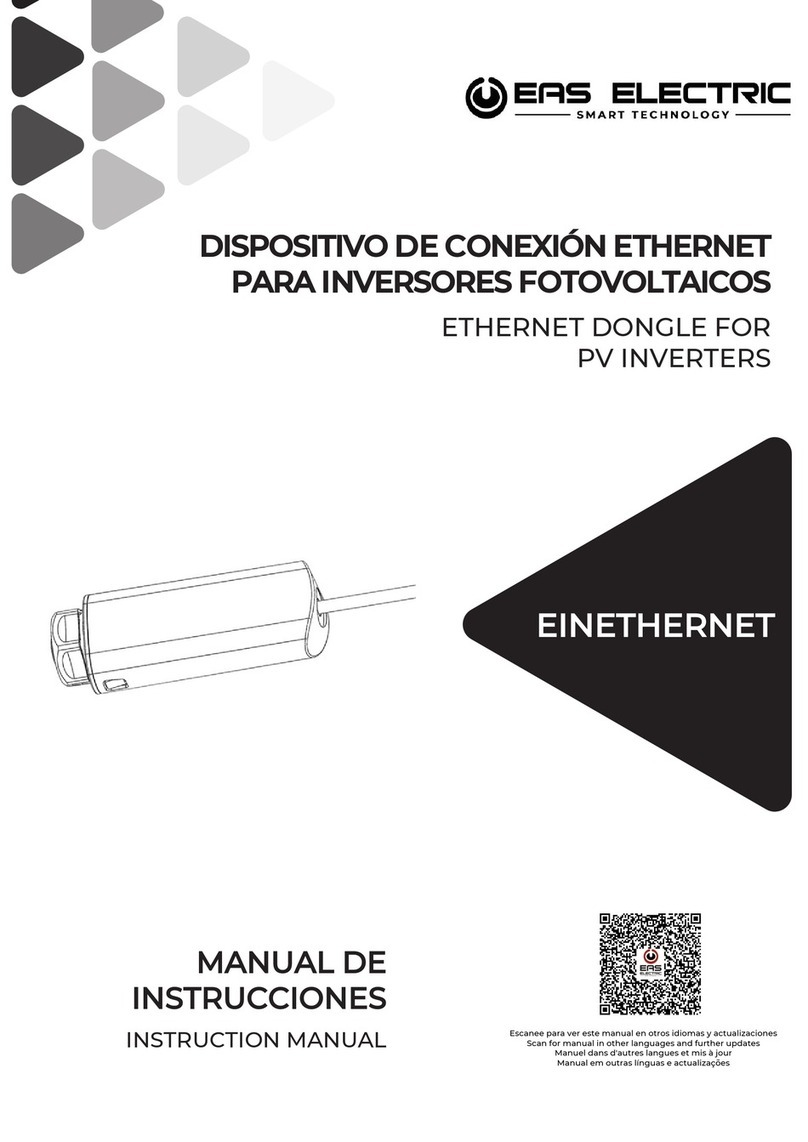 EAS Electric EINETHERNET User manual