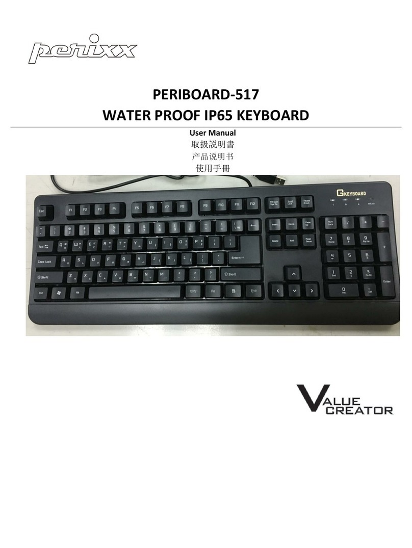 Value Creator perixx PERIBOARD-517 user manual