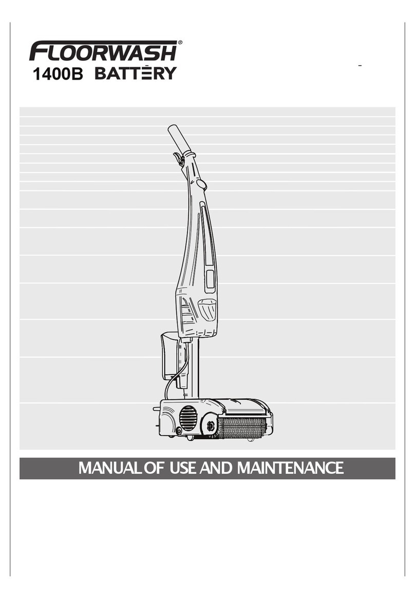 Floorwash 1400B user manual
