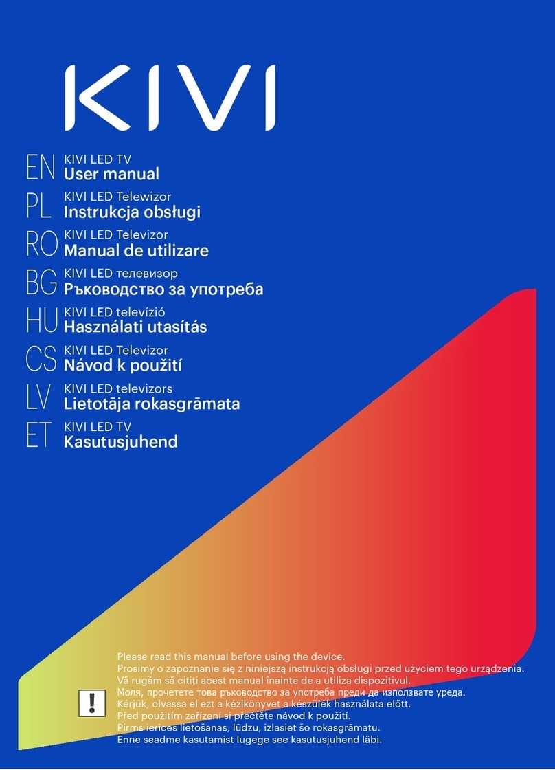 Kivi 32H740LW User manual
