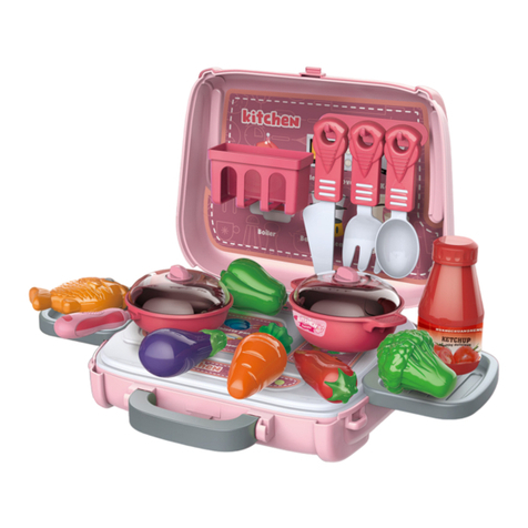 ThinkGizmos Pretend Play Carry Case Chefs Station User manual ThinkGizmos Pretend Play Carry Case Chefs Station User manual