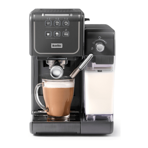 Breville Prima Latte III quick start guide